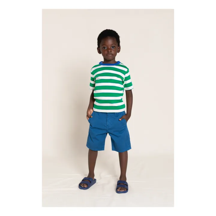 Finger in the nose Bermuda Chino Surfer | Bleu