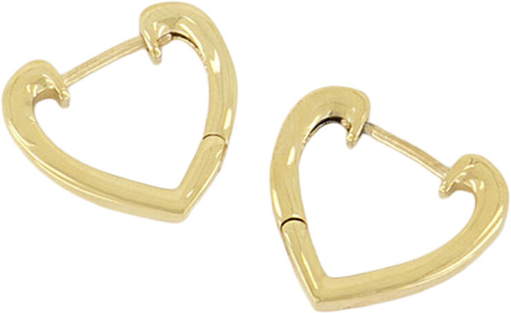 My Jewellery Open heart earrings Gold