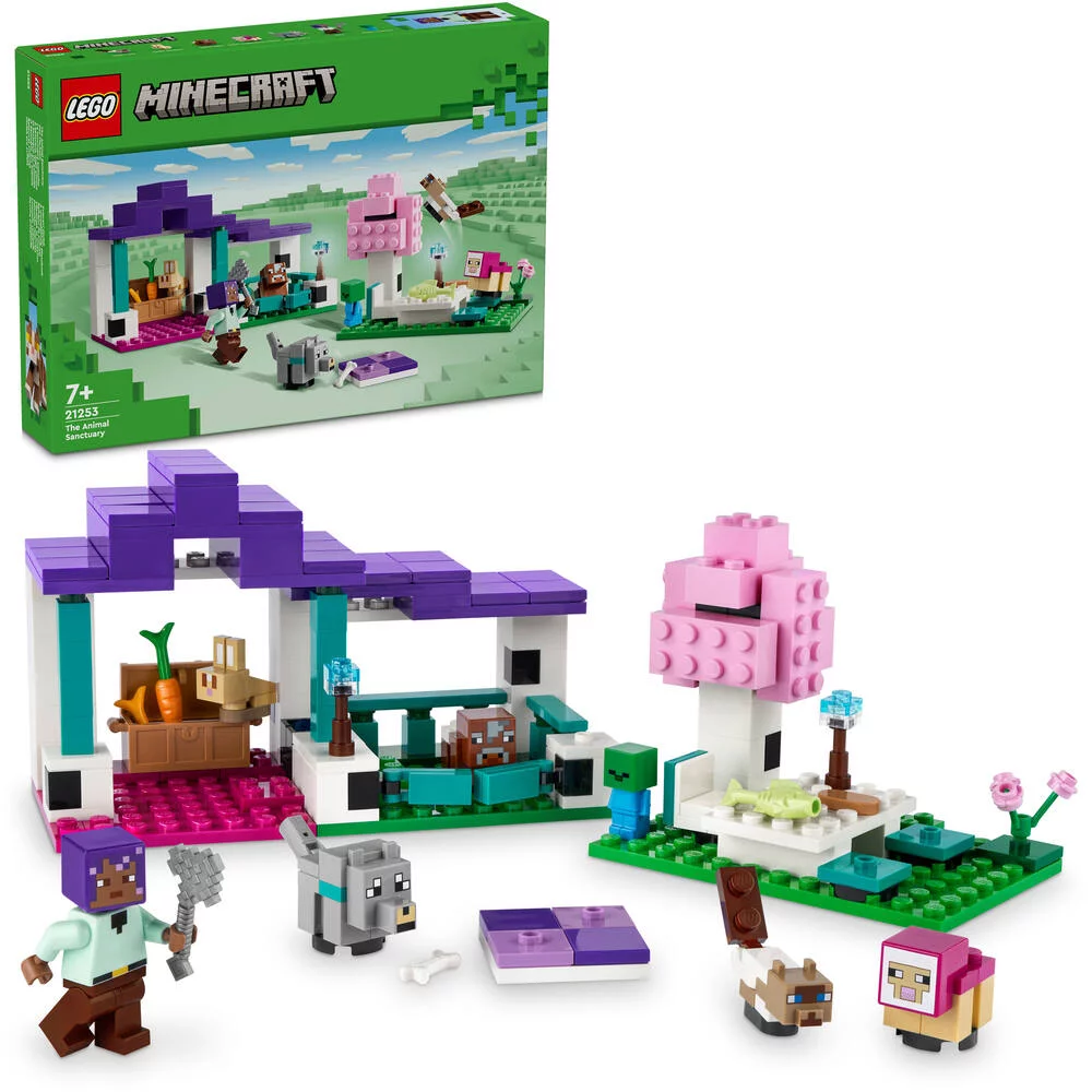 LEGO®MINECRAFT™ 21253 - LE SANCTUAIRE ANIMALIER