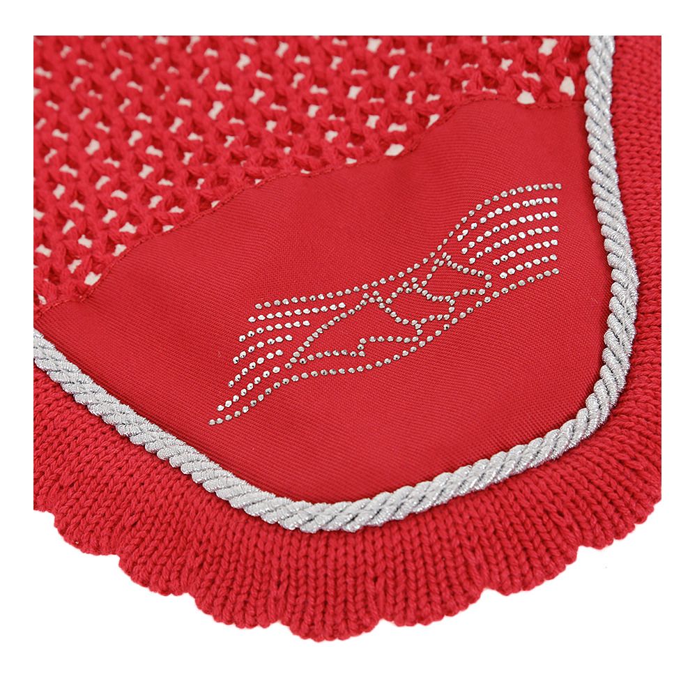 Equiline BIRCK - Bonnet anti-mouche rouge vermillon