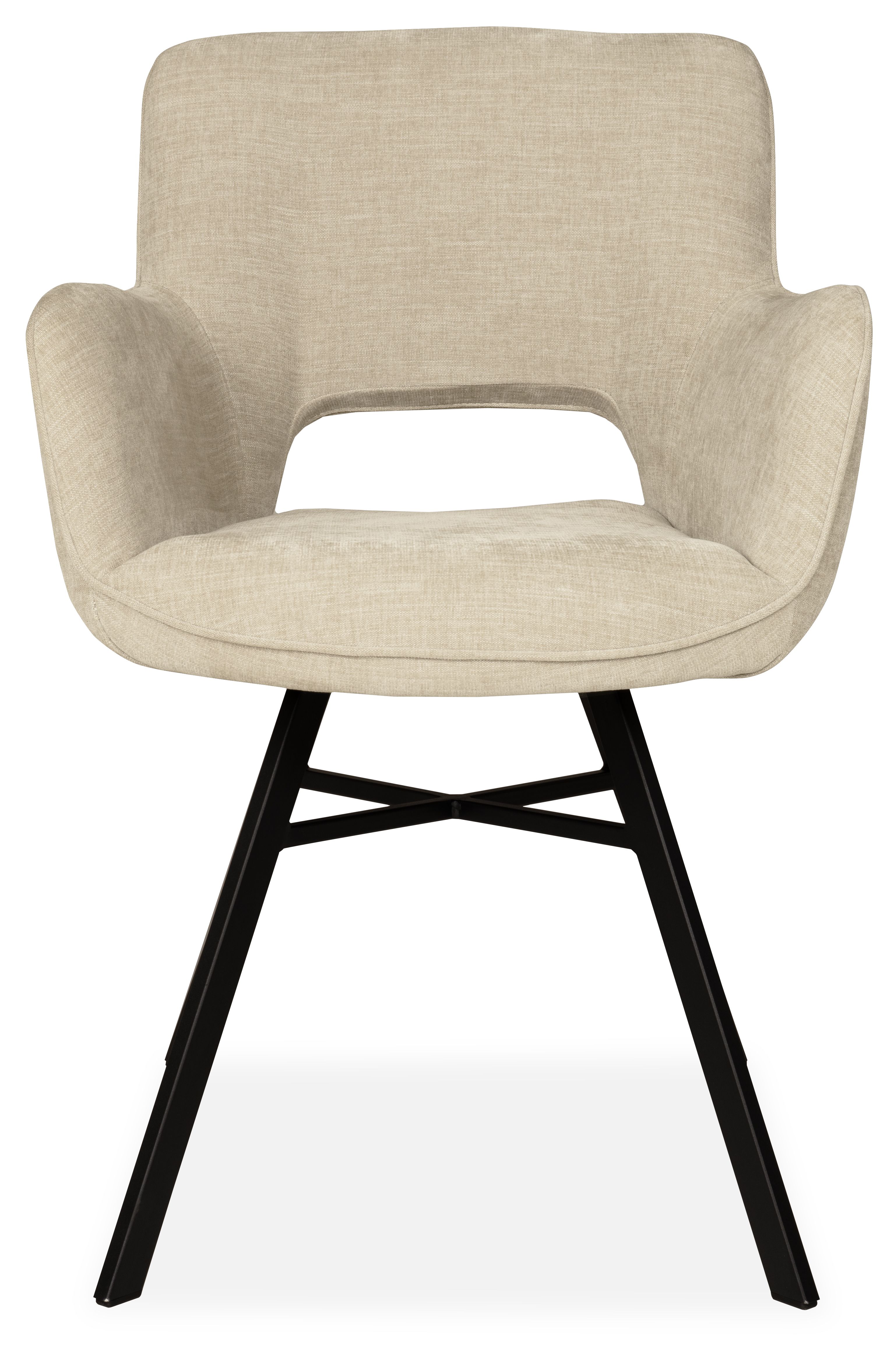 Eetkamerstoel - Miami Toffee Seta B58 x D65 x H85.5 cm