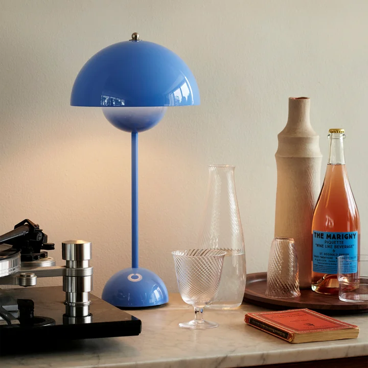 &Tradition - FlowerPot Tischleuchte VP3, signalgrün