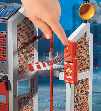 Playmobil City Action - Stor Brandstation - 9462 - 181 Dele