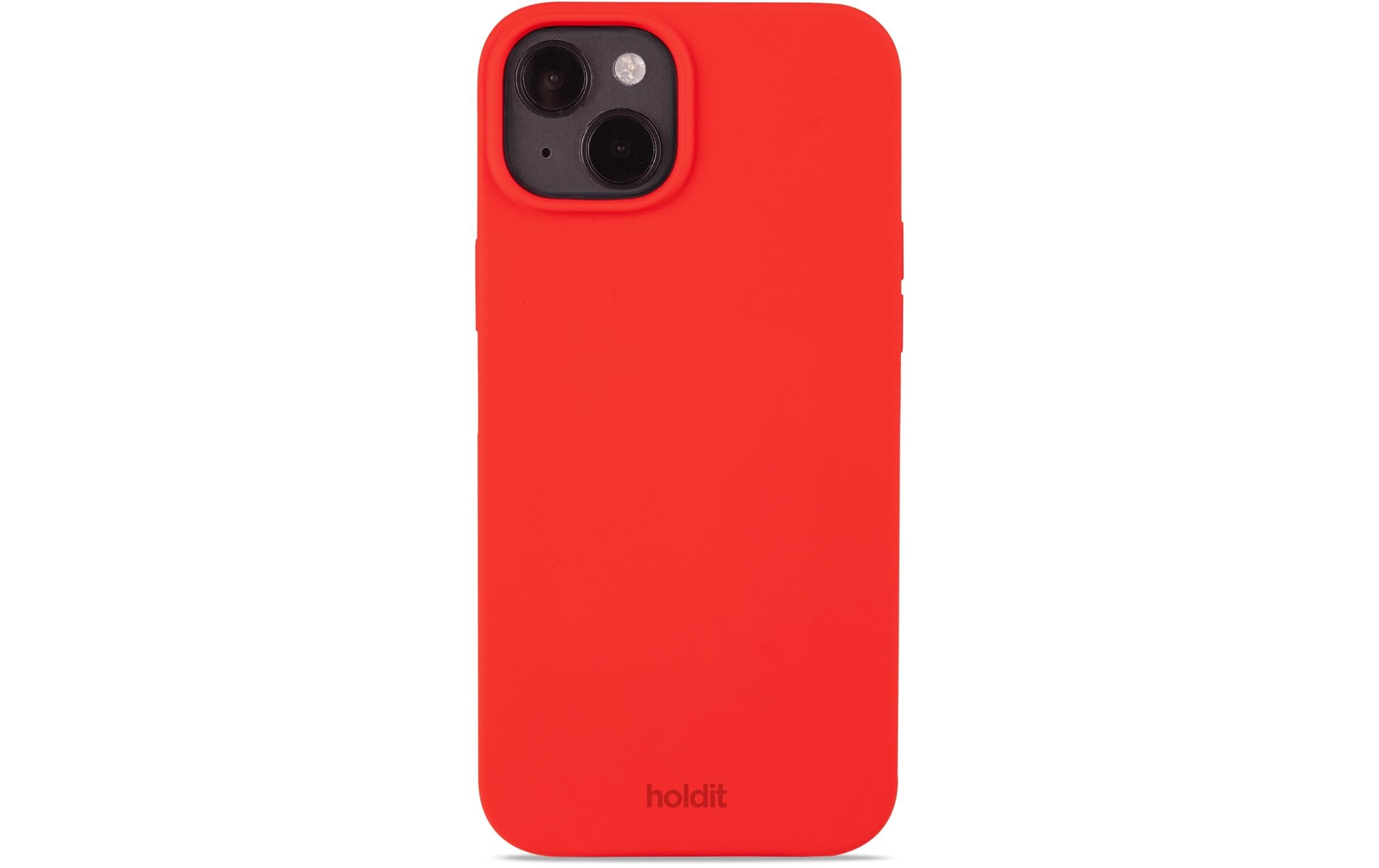 Back Cover Silicone iPhone 14 Plus Chili RedModerne Handyhülle aus ultradünnem und griffigem Silikon für das Apple iPhone 14 Plus