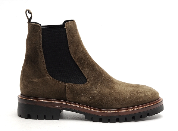 Alpe boots bottine plates femme 2609 kaki