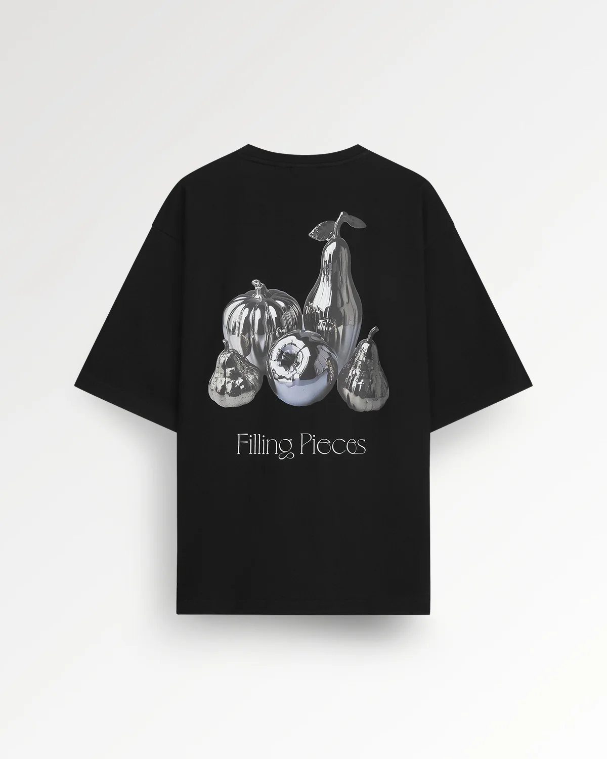 T-shirt Boxy Chrome Fruit Black