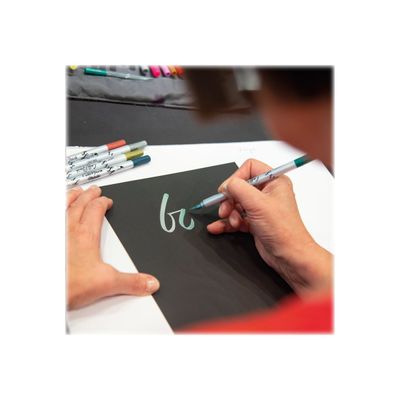 Online Calli.Brush - 5 Stylos pinceaux à double embout - couleurs assorties