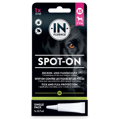 In-Fluence Spot-on Singlepack Zecken- & Flohschutz Hund