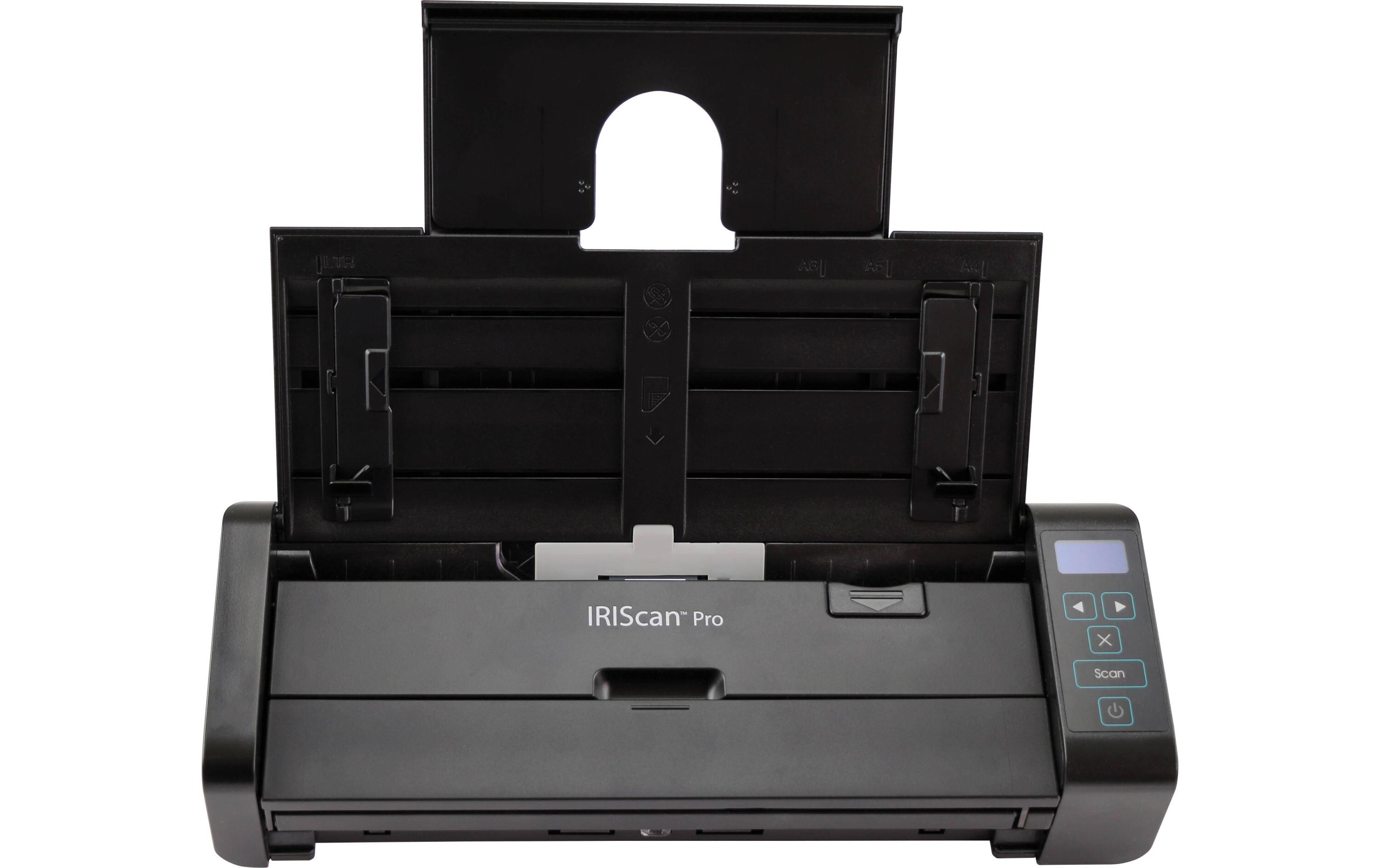 Mobiler Scanner IRIScan Pro 5<br>Schnelle, beidseitige Erfassung Ihrer Dokumentenstapel