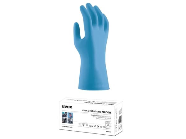 Uvex u-fit strong N2000, Blå, M, Voksen, Voksen, Unisex, 50 stykker
