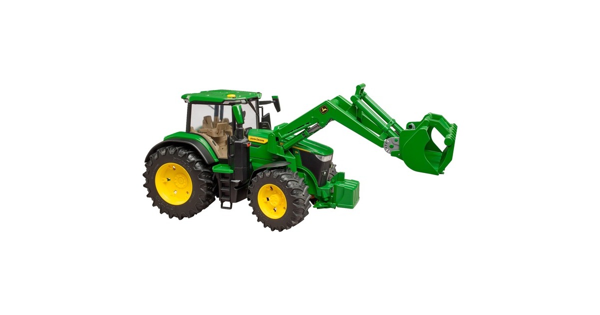 bruderJohn Deere 7R 350 met Frontlader Modelvoertuig  (03151)