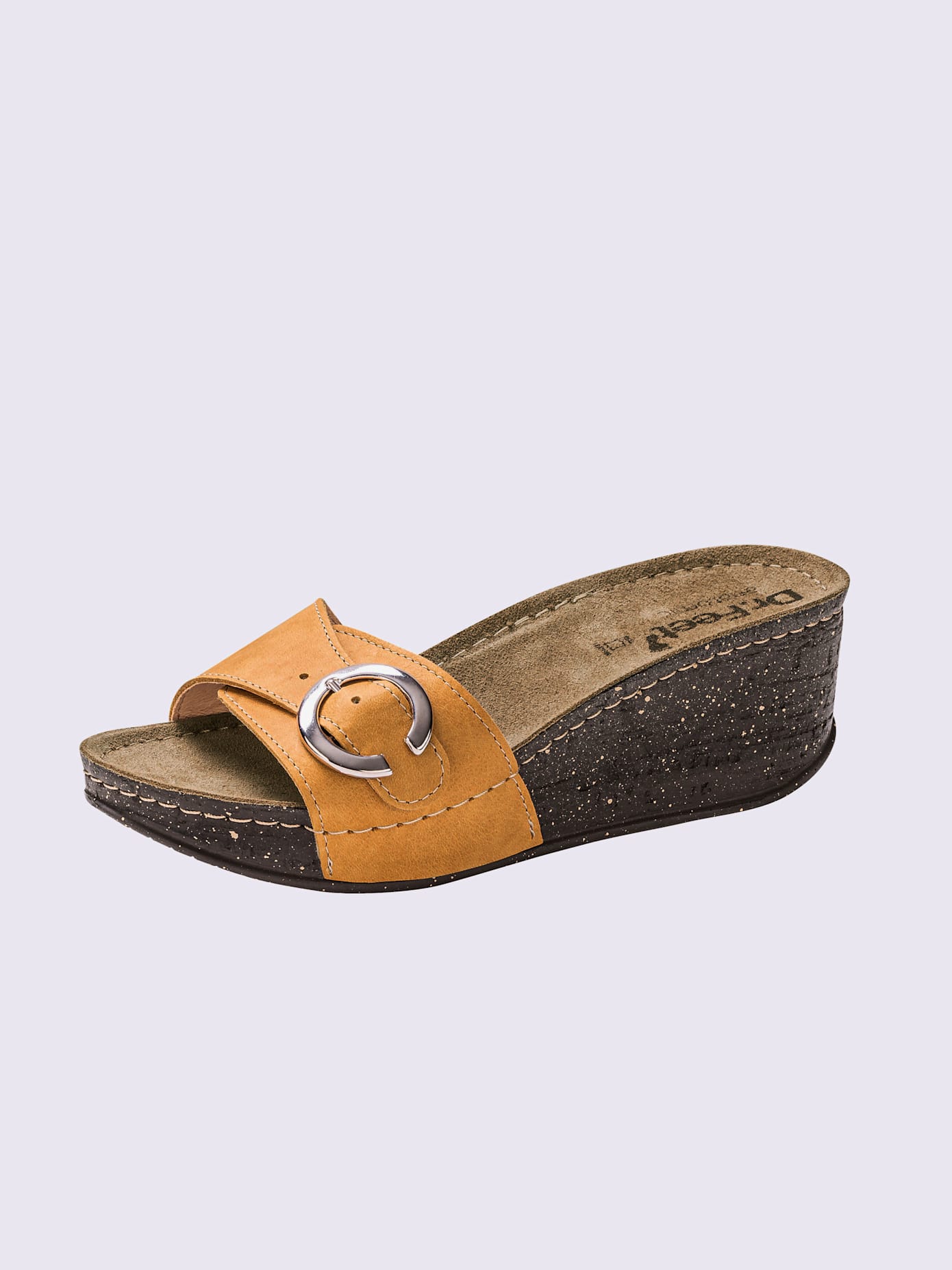 Chaussons cuir vachette