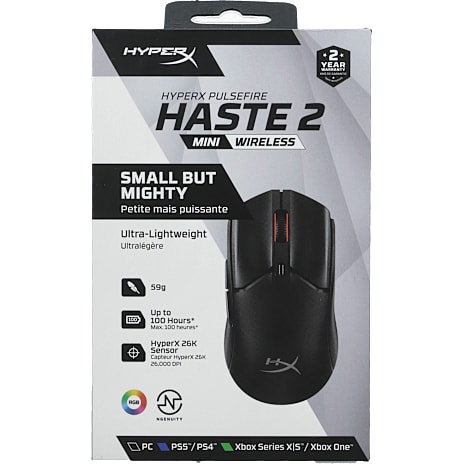 HyperX Pulsefire Haste 2 Mini trådløs gaming mus