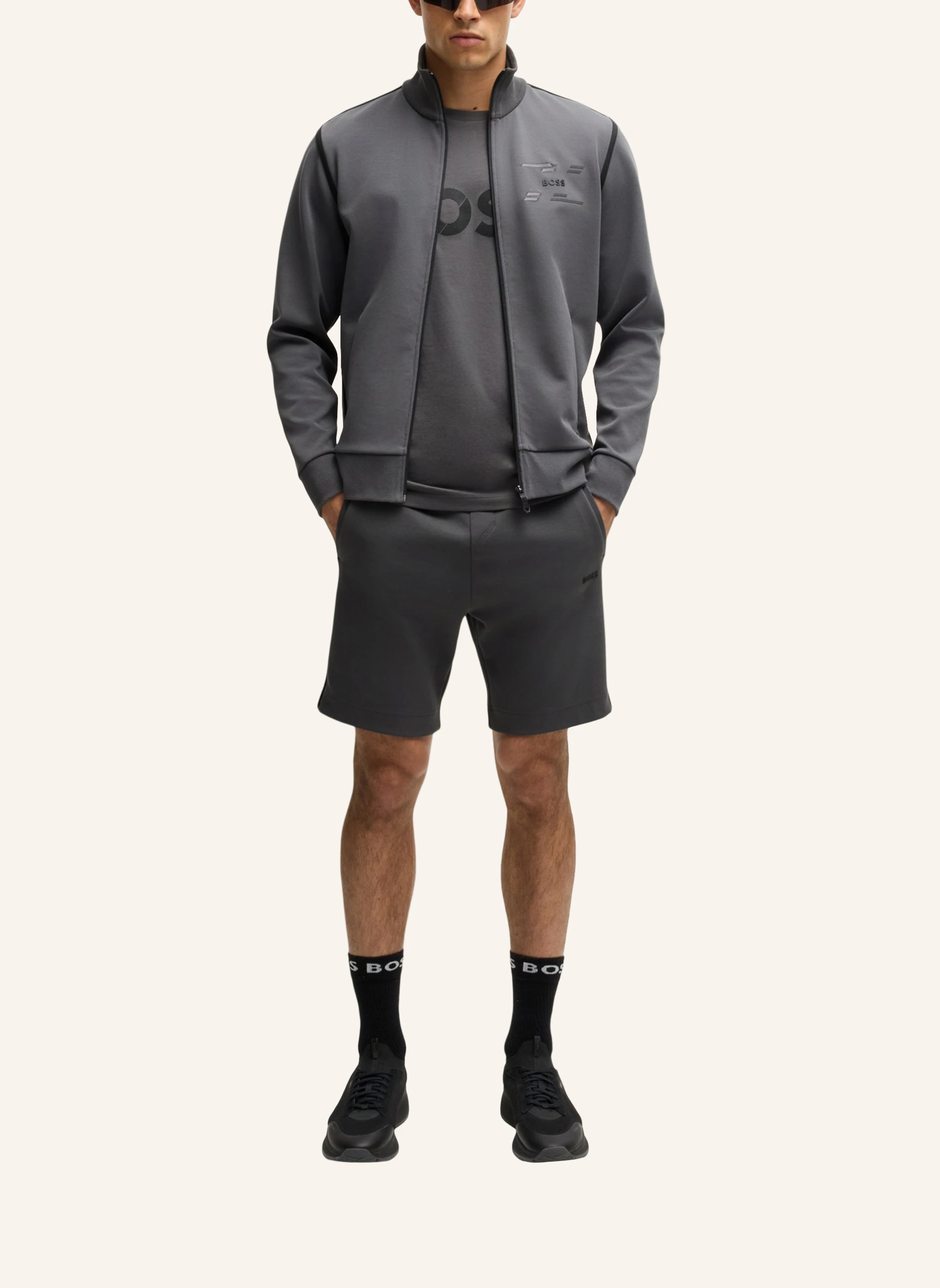 BOSS T-Shirt TEE TAPE LOGO Regular Fit