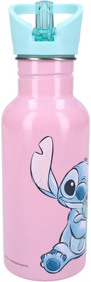 Disney Lilo & Stitch Vannflaske 500ml Take A Sip, Rosa
