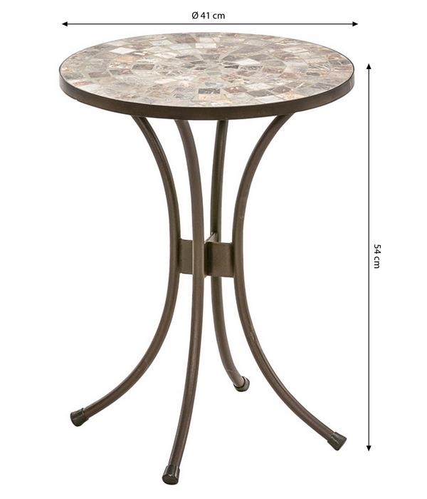 Dehner Mosaikblumenhocker Grazia