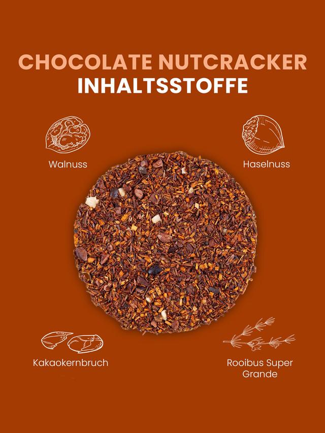 Rooibostee Schoko-Nuss, lose, 3er-Set