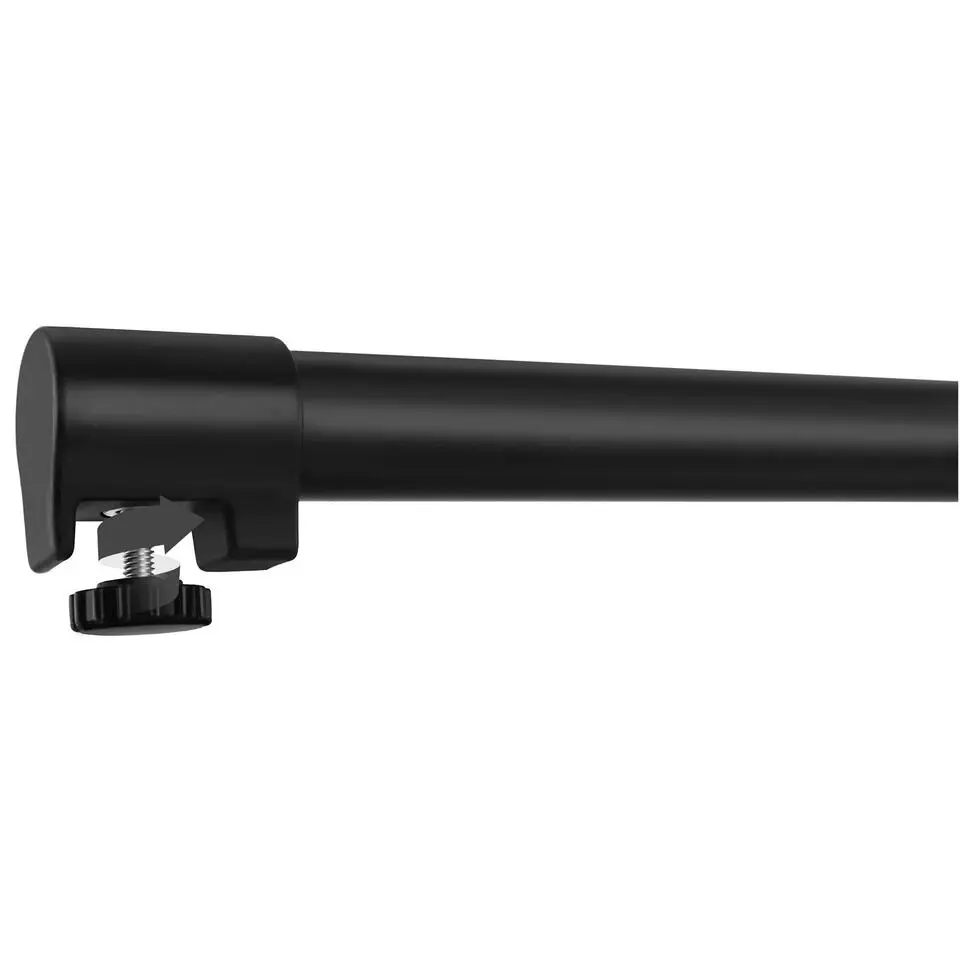tectake Statafel Eren inklapbaar met hoes 90x110cm, Zwart