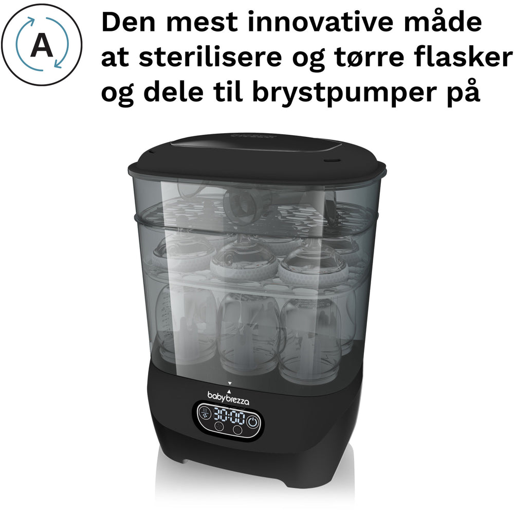Køb Baby Brezza Black Sterilizer Dryer Advanced
