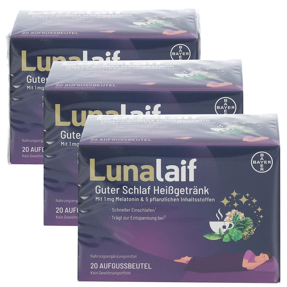 Lunalaif ® Guter Schlaf Heißgetränk