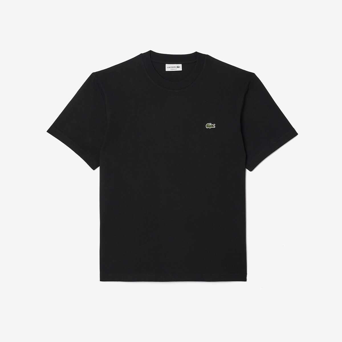 Camiseta LACOSTE em malha com gola redonda