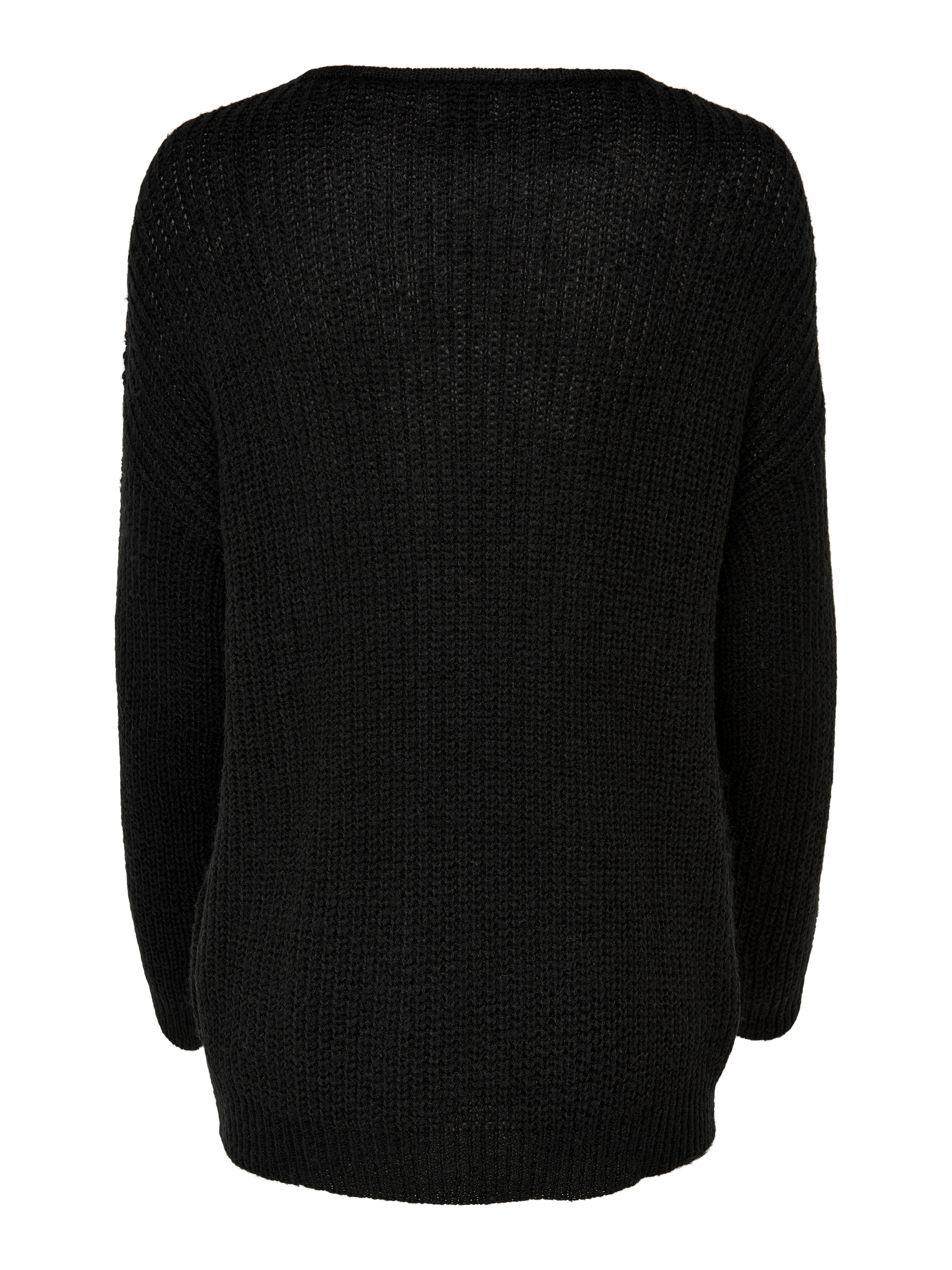 JDYNEW Strickpullover Black