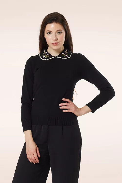 Timeless Blair trui in zwart