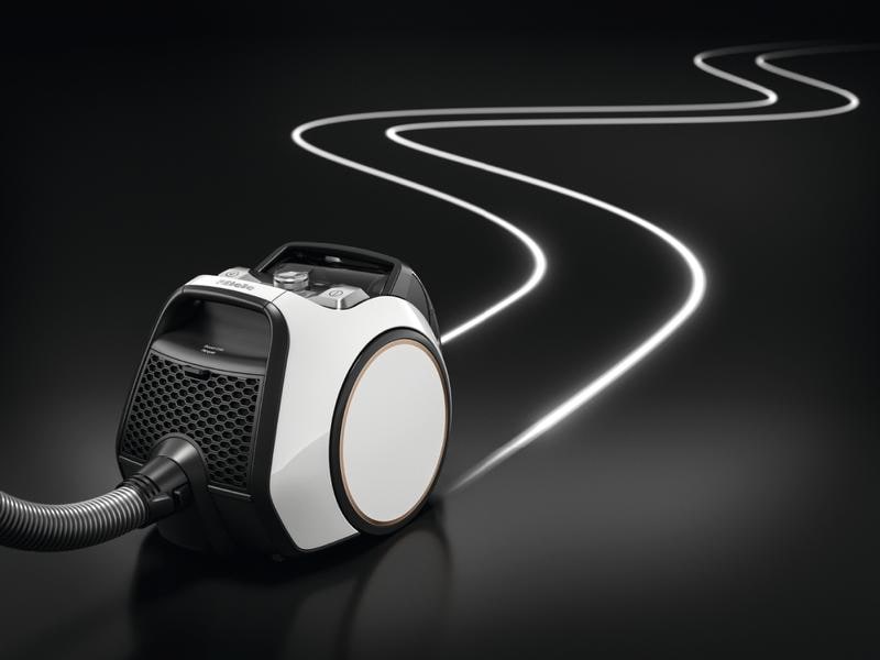 Miele Bodenstaubsauger Boost CX1 Parquet PowerLine Weiss Bodenstaubsauger ohne Beutel für empfindlicher Böden