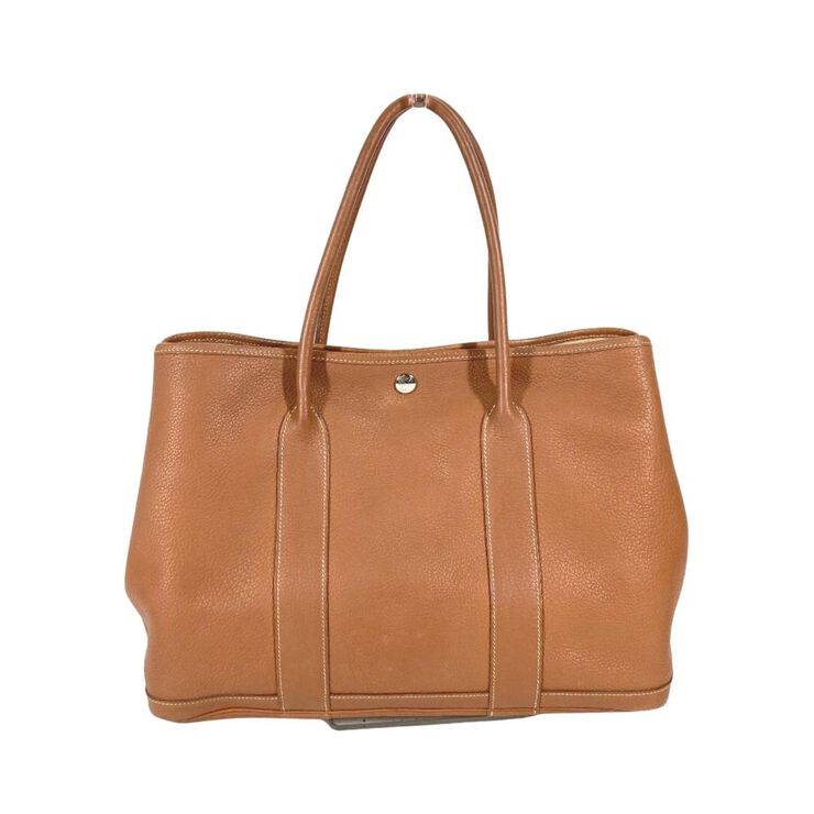 Hermès Vintage Hermès Garden Party Beige