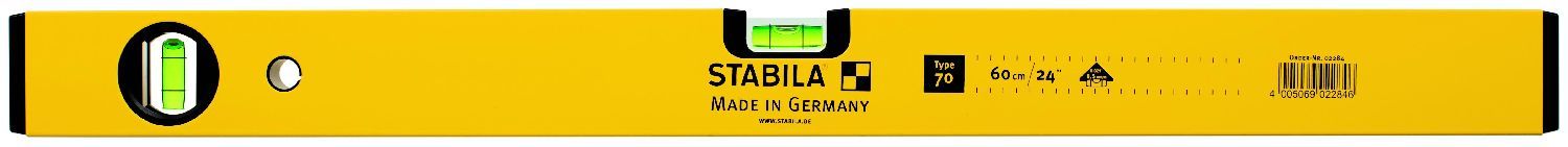 Stabila Waterpas, 70, blok 60cm