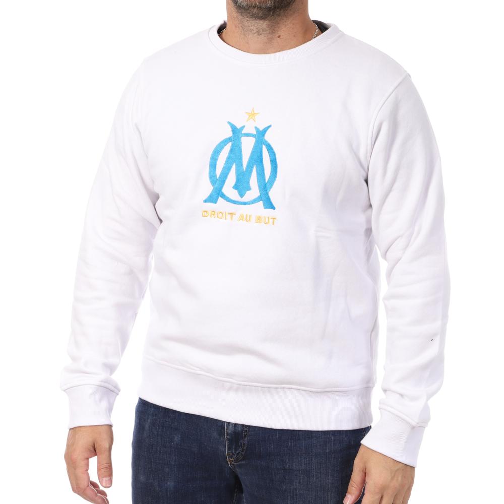 OM Sweat Blanc Homme Olympique de Marseille G23025T