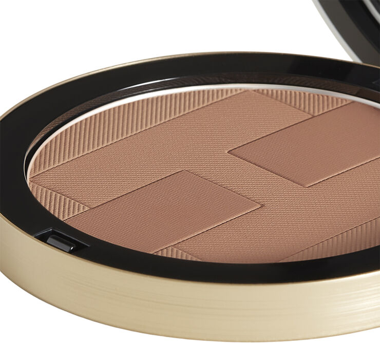 HERMÈS Hermès Plein Air, H Trio healthy glow mineral powder, Sienne