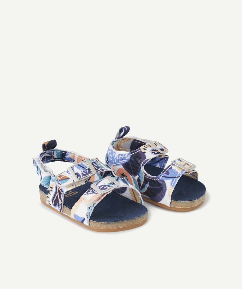 CHAUSSONS STYLE SANDALES BÉBÉ GARÇON IMPRIMÉS