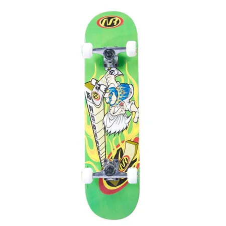 Authentic Sports Skateboard ABEC 1, No Rules, High Jump