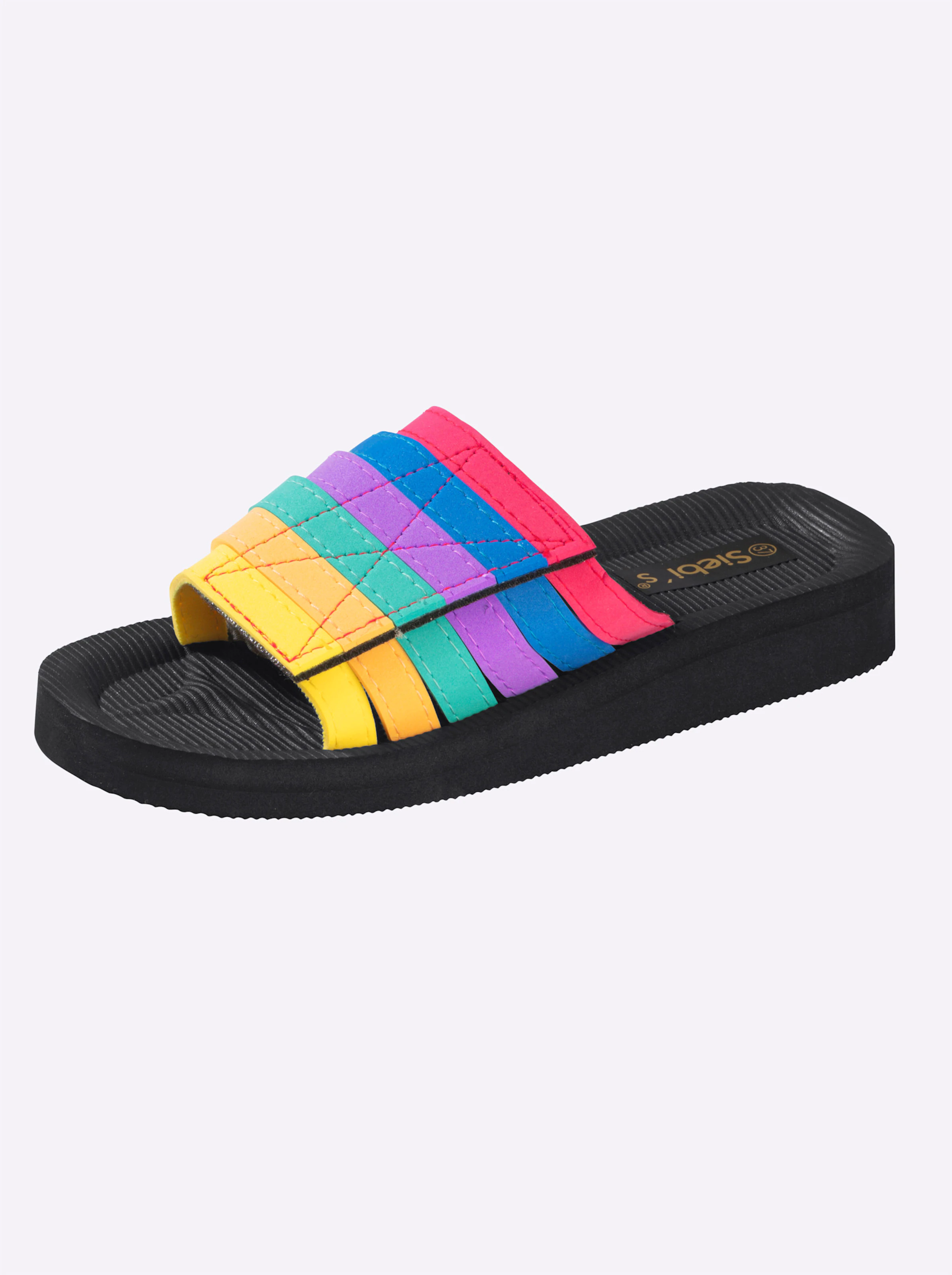 Siebi´s Bade-Pantolette in bunt