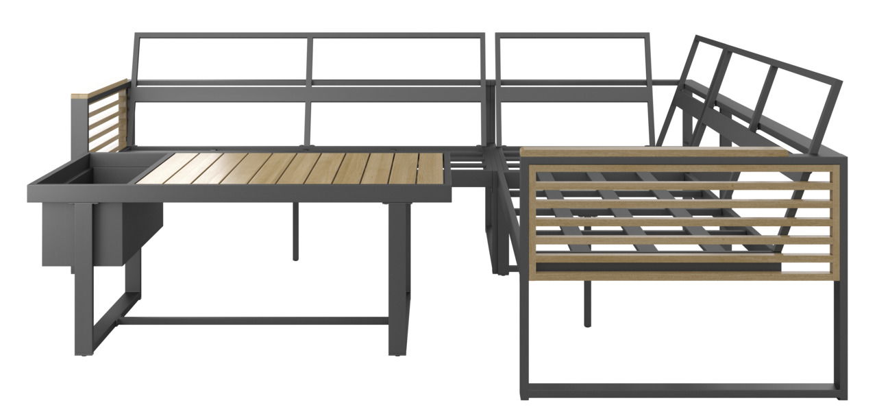 Ambia Garden Lounge-Set SQUARE