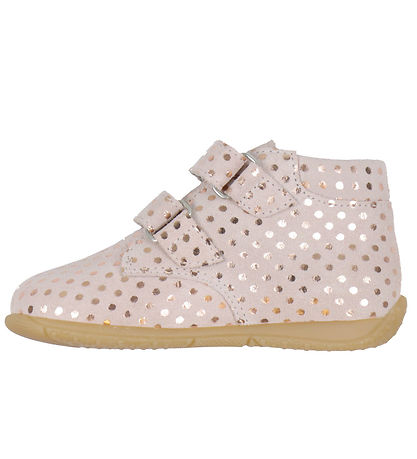 Angulus Lauflernschuh - Rose Kupfer Dots