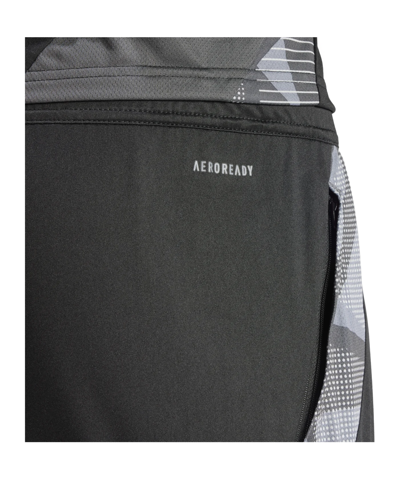 adidas Tiro 24 Competition Trainingsshort Schwarz Grau