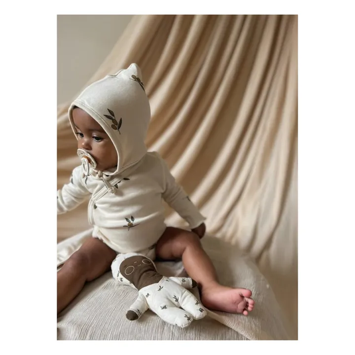 Organic Zoo Body Coton Bio Côtelé Olive Garden Wrap | Gris galet