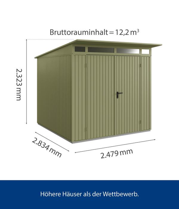 Hörmann Berry-Gerätehaus Classic-P Typ 2,