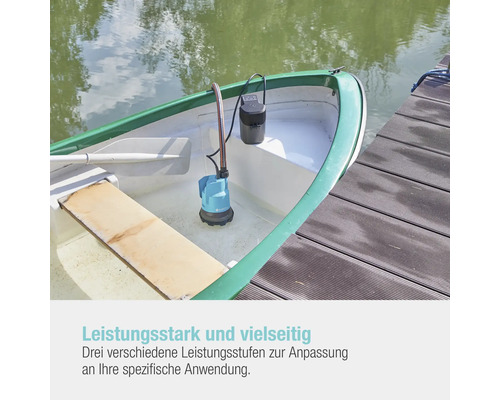 GARDENA 2000/2 18V (Power for All) accu-aangedreven dompelpomp voor schoon water inclusief accu en lader