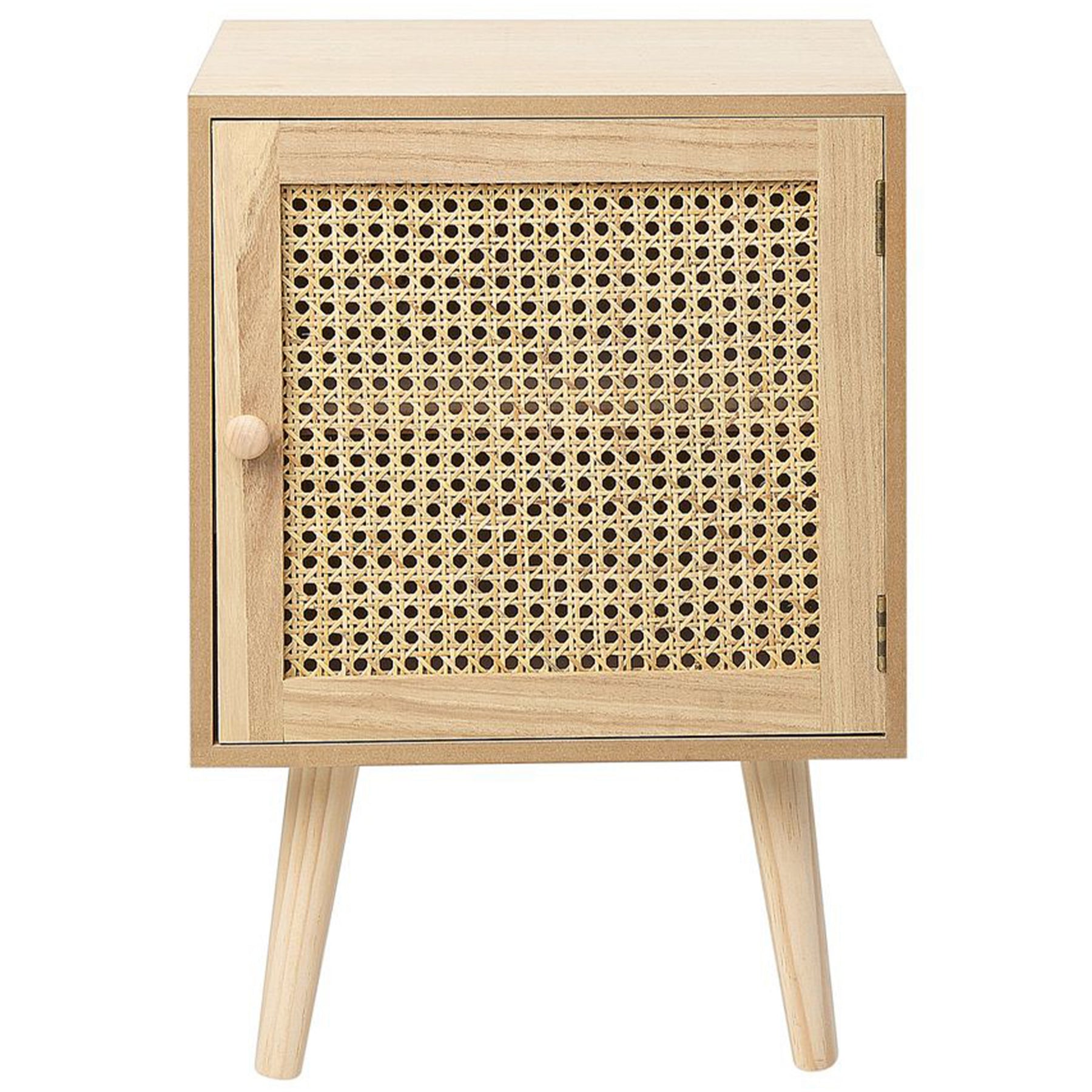 Beliani - ALMO - Nachtkastje - Lichte houtkleur  - MDF