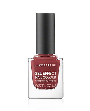Korres Gel Effect Nail Colour 59 Wine Red 11ml