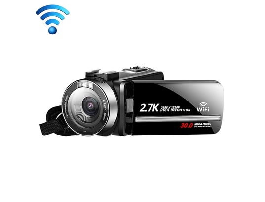 YONIS - Caméscope de poche Caméscope numérique 2,7k 30mp connecté wifi app android ios...