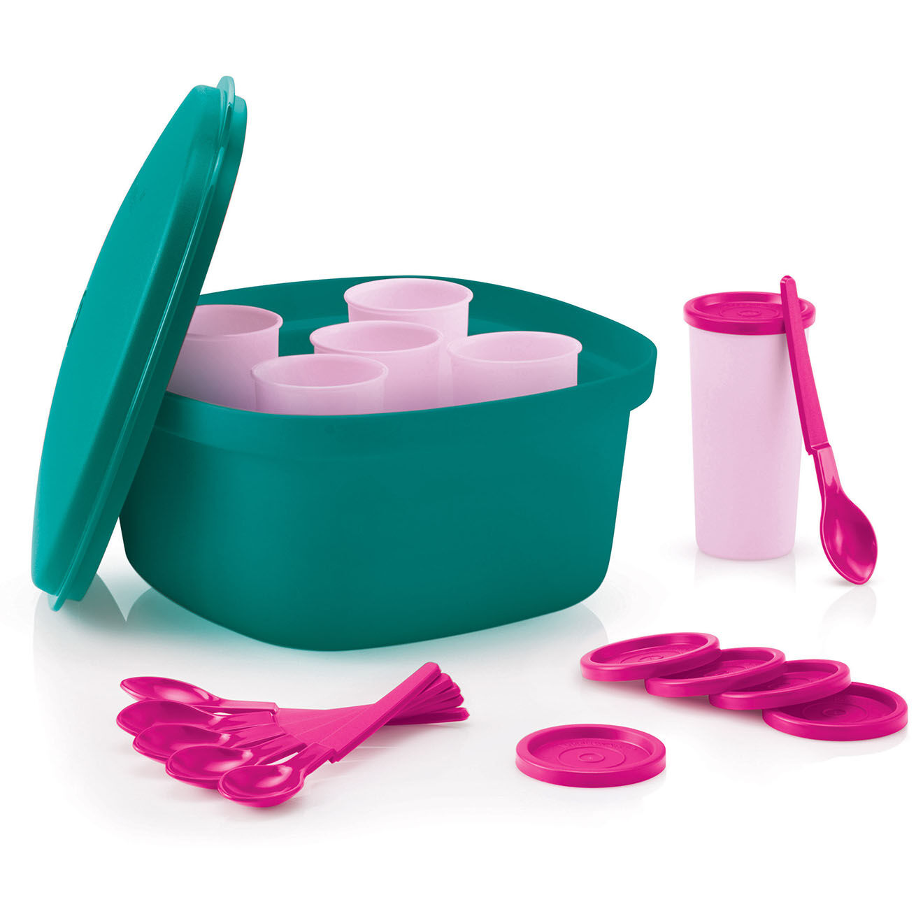 Tupperware Yaourtière Mysterious verte - 6 pots