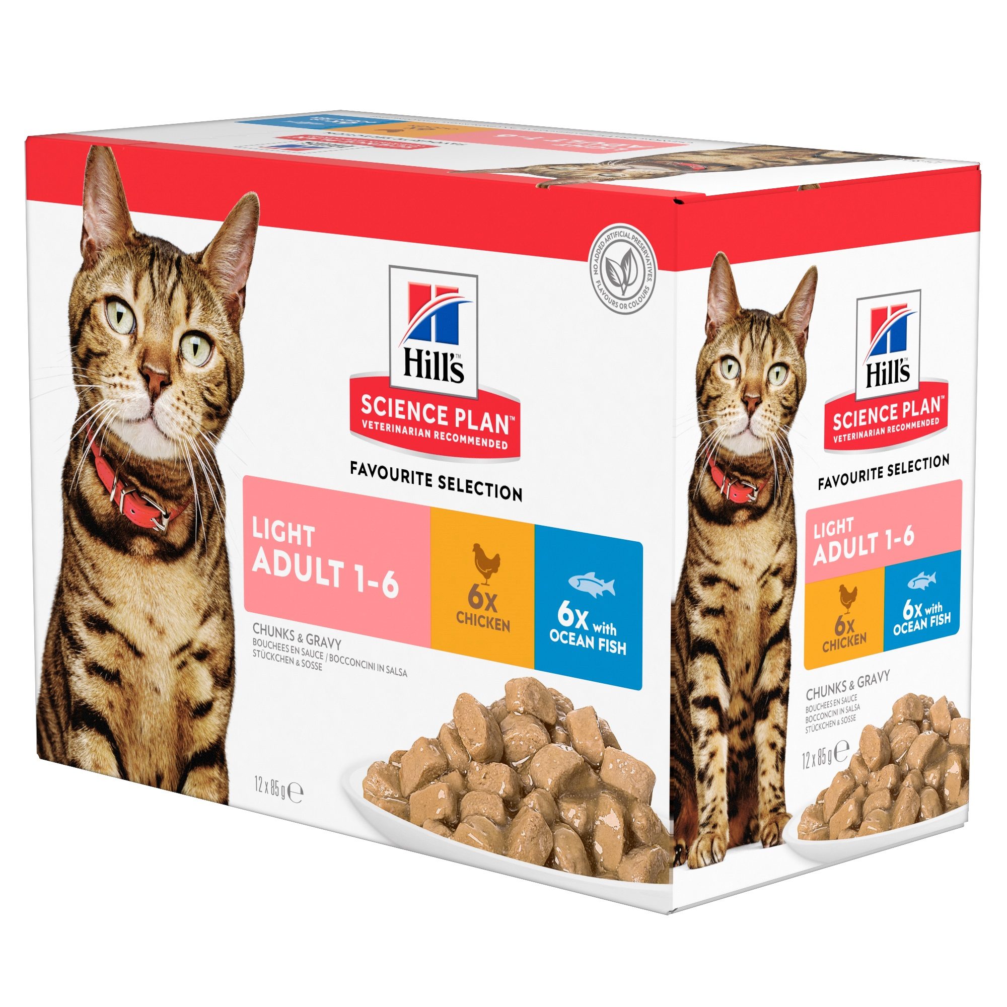 Hill's Science Plan - Feline Adult - Chicken Light - Maaltijdzakje