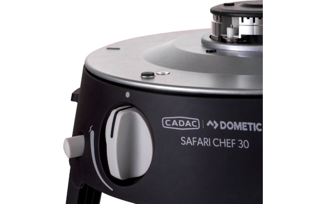 Cadac Safari Chef 30 LP Deluxe Kompakter 4-in-1 Gasgrill 30 mbar