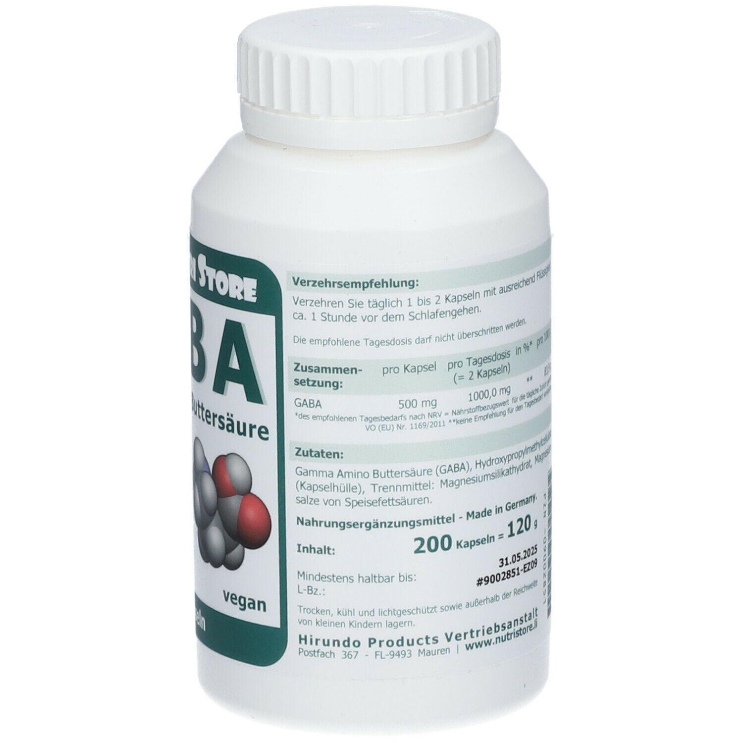 GABA 500 mg