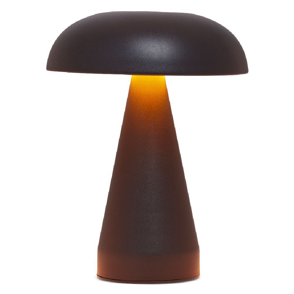 Lampe Suzie tactile métal et plastique noir 3 teintes Ø15,5x20,5cm