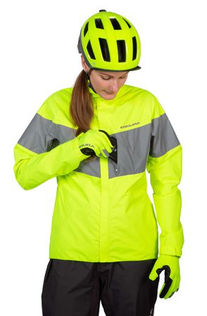 URBAN LUMINITE EN1150 Damen-Regenjacke  neon-gelb  XS
